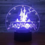 3Dmix 3DL-BTB053 – 3D LED nočná lampa - Halloween (Bluetooth reproduktor - farba biela)