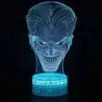 3Dmix 3DL-BTC059 – 3D LED nočná lampa - Joker (Bluetooth reproduktor - farba čierna)
