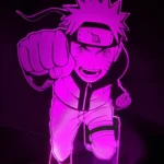 3Dmix 3DL-SL064 – 3D LED nočná lampa - Naruto (Solar)