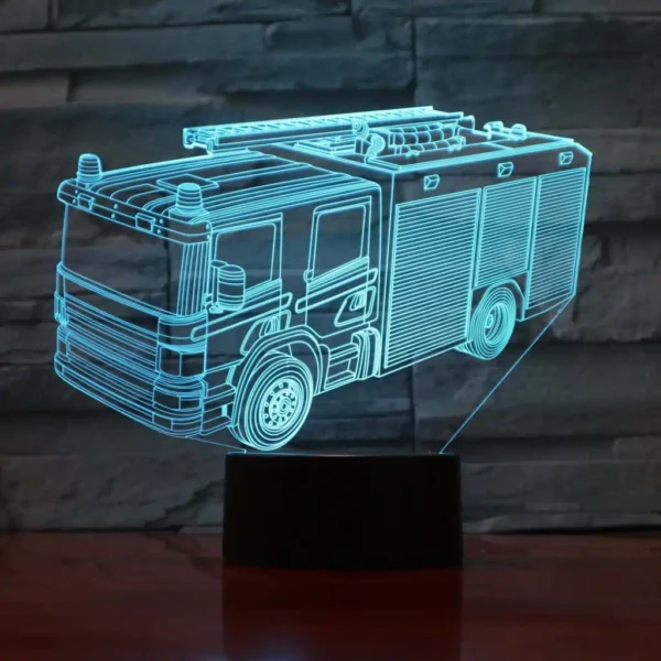 3D-LED-nocna-lampa-hasicske-auto-modra