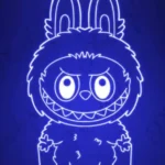 3Dmix 3DL-CLK060 – 3D LED nočná lampa - La Bubu (Hodiny s budíkom)