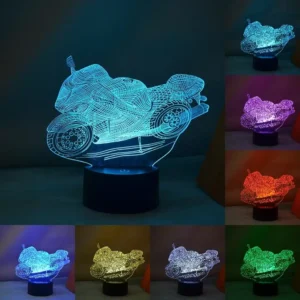 3D-LED-nocna-lampa-motocykel