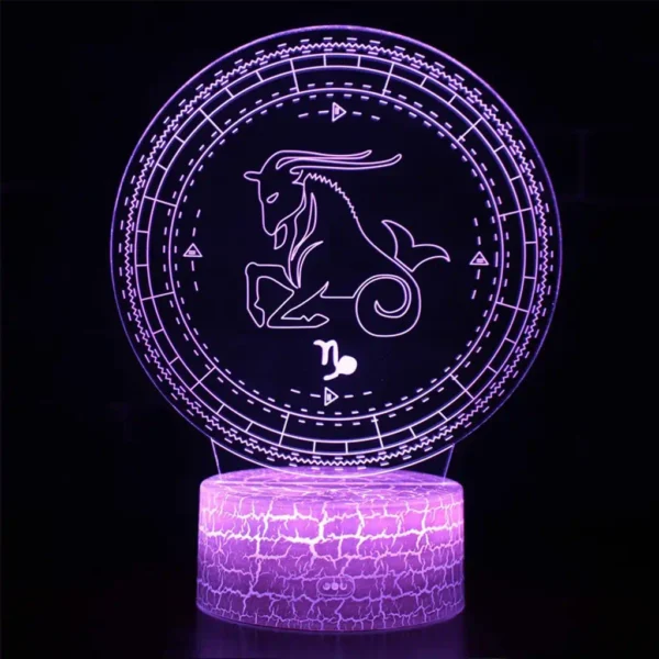 3Dmix 3DL-CLK075 – 3D LED nočná lampa - znamenie zverokruku Kozorožec (Hodiny s budíkom) 7 3D-LED-nocna-lampa-znamenie-zverokruku-kozorozec