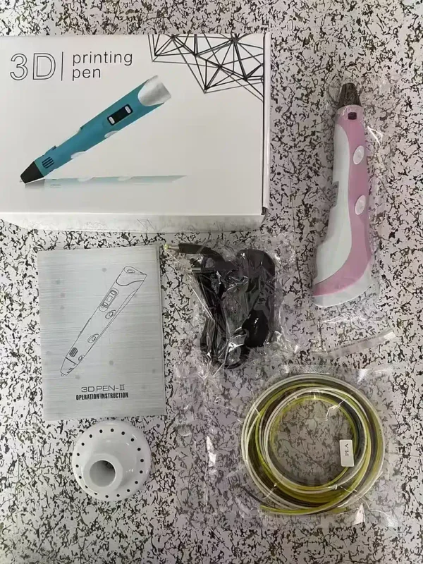 3D-pero-100B-s-LCD-displejom-balenie+adapter