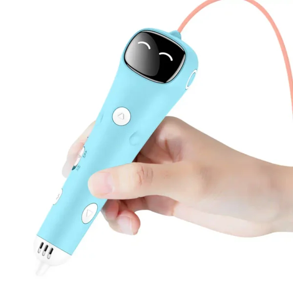 3D-pero-Meow-Star-modre