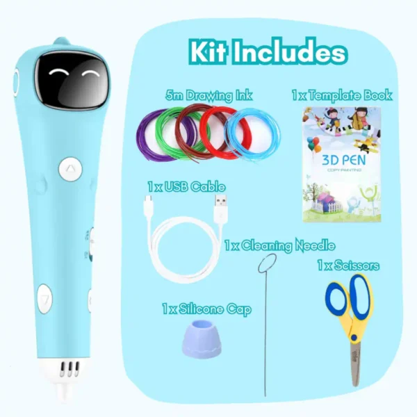 3D-pero-Meow-Star-modre-balenie